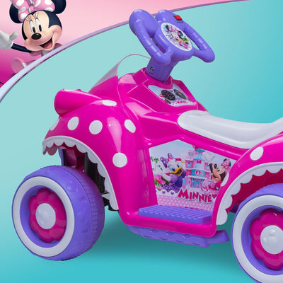 Kid Trax Toddler Disney Minnie Mouse Quad Ride-On