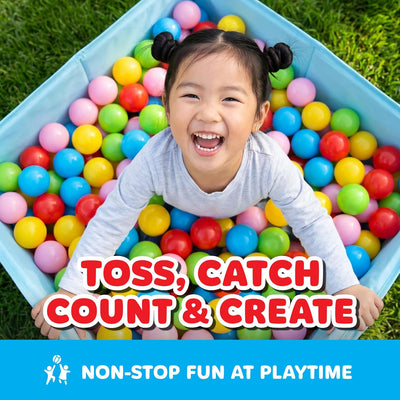 Antsy Pants 200 Ball Pit Balls for Toddlers, Sensory Toys