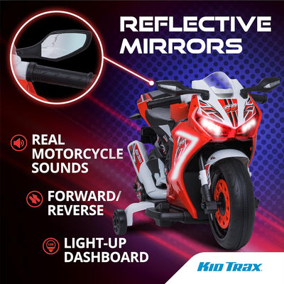 6V Glow Motorcycle Ride On