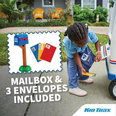 6V USPS Mail Delivery Truck White