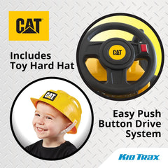 Kid Trax 6V CAT Front Loader Ride-On Toy for Kids