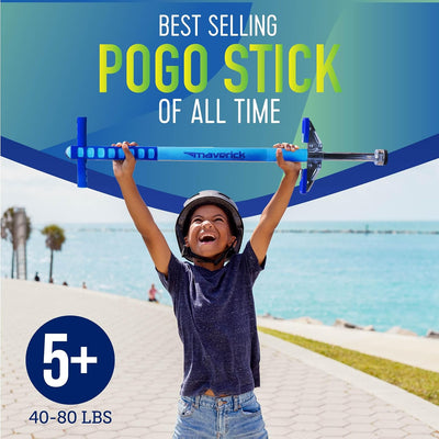 Original Foam Maverick Pogo Stick, Kids Ages 5+, 40-80lbs
