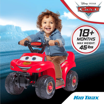 Disney 6V Cars Lightning McQueen Quad
