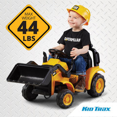 Kid Trax 6V CAT Front Loader Ride-On Toy for Kids