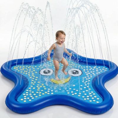 Playland Splash Pad for Kids & Dogs, Non-Slip, Ages 1-3