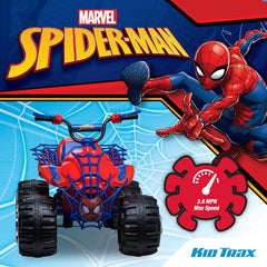 Kid Trax Marvel Spiderman Toddler ATV Ride On Toy