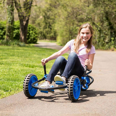 Explorer Pedal Car, 3-Wheel Go-Kart, Ages 4+, 155lb Capacity
