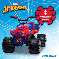 Kid Trax Marvel Spiderman Toddler ATV Ride On Toy