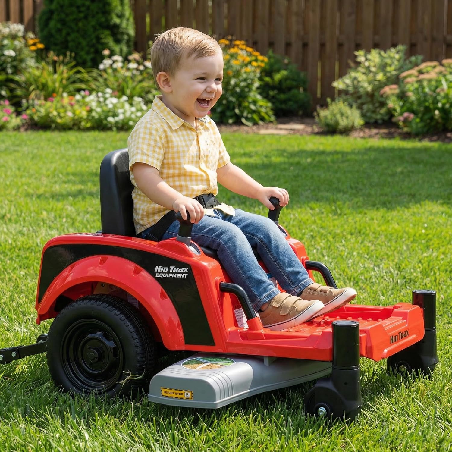 12V Kid Trax Zero Turn Mower Jr. Ride-On