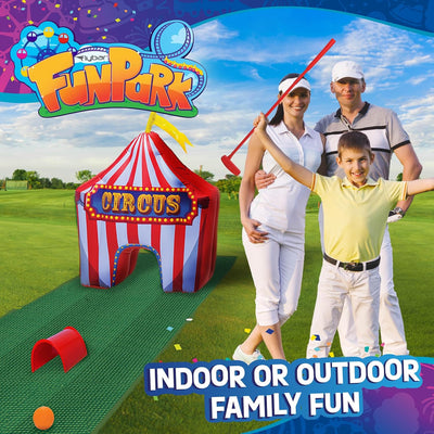 FunPark Inflatable Toddler Mini Golf Set, 13 Pieces