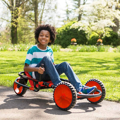 Explorer Pedal Car, 3-Wheel Go-Kart, Ages 4+, 155lb Capacity