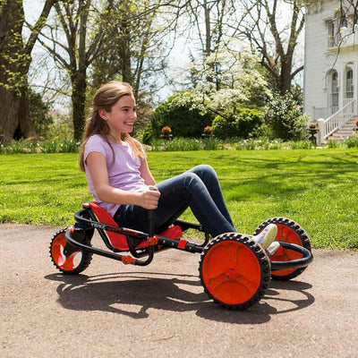 Explorer Pedal Car, 3-Wheel Go-Kart, Ages 4+, 155lb Capacity