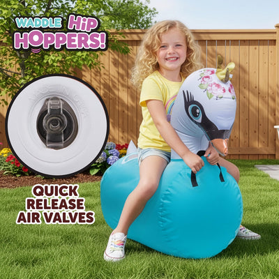 Waddle Large Hip Hopper Inflatable Bouncer, Ages 5+