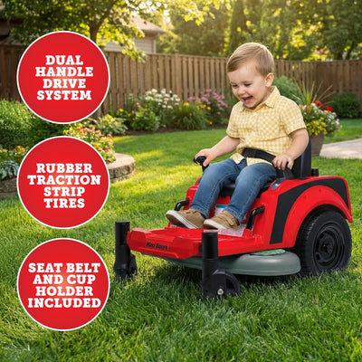 12V Kid Trax Zero Turn Mower Jr. Ride-On