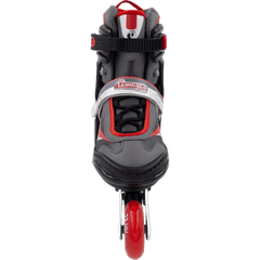 Chicago Boys Adjustable Inline Skates black/red - NSG Products
