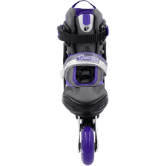 Chicago Girls Adjustable Inline Skates grey/purple - NSG Products