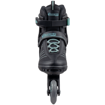 Chicago Adult Inline Skates Women's Black/Agua - NSG Products