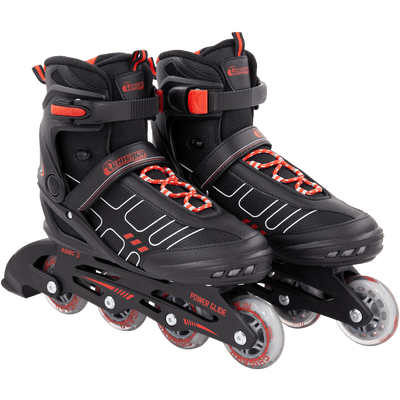 Chicago Adult Inline Skates Men's Black/Red - NSG Products