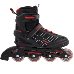 Chicago Adult Inline Skates Men's Black/Red - NSG Products