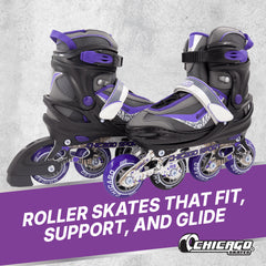Chicago Boys Adjustable Inline Skates