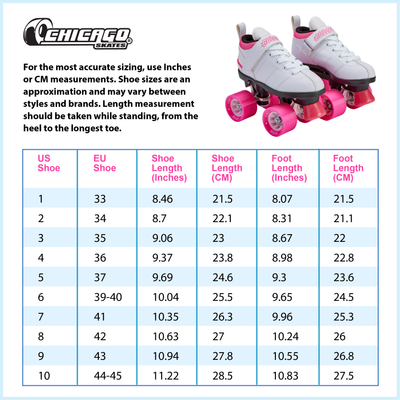Chicago Skates Bullet Speed Roller Skates