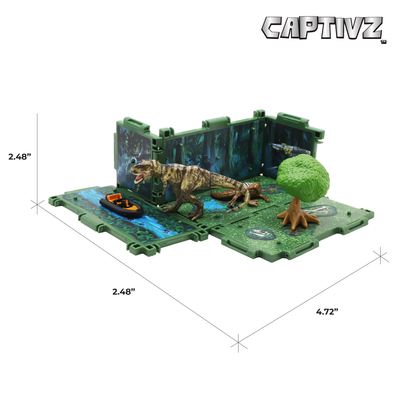 Jurassic World Dinorama Dinosaur Toys Playset for Kids Ages3+