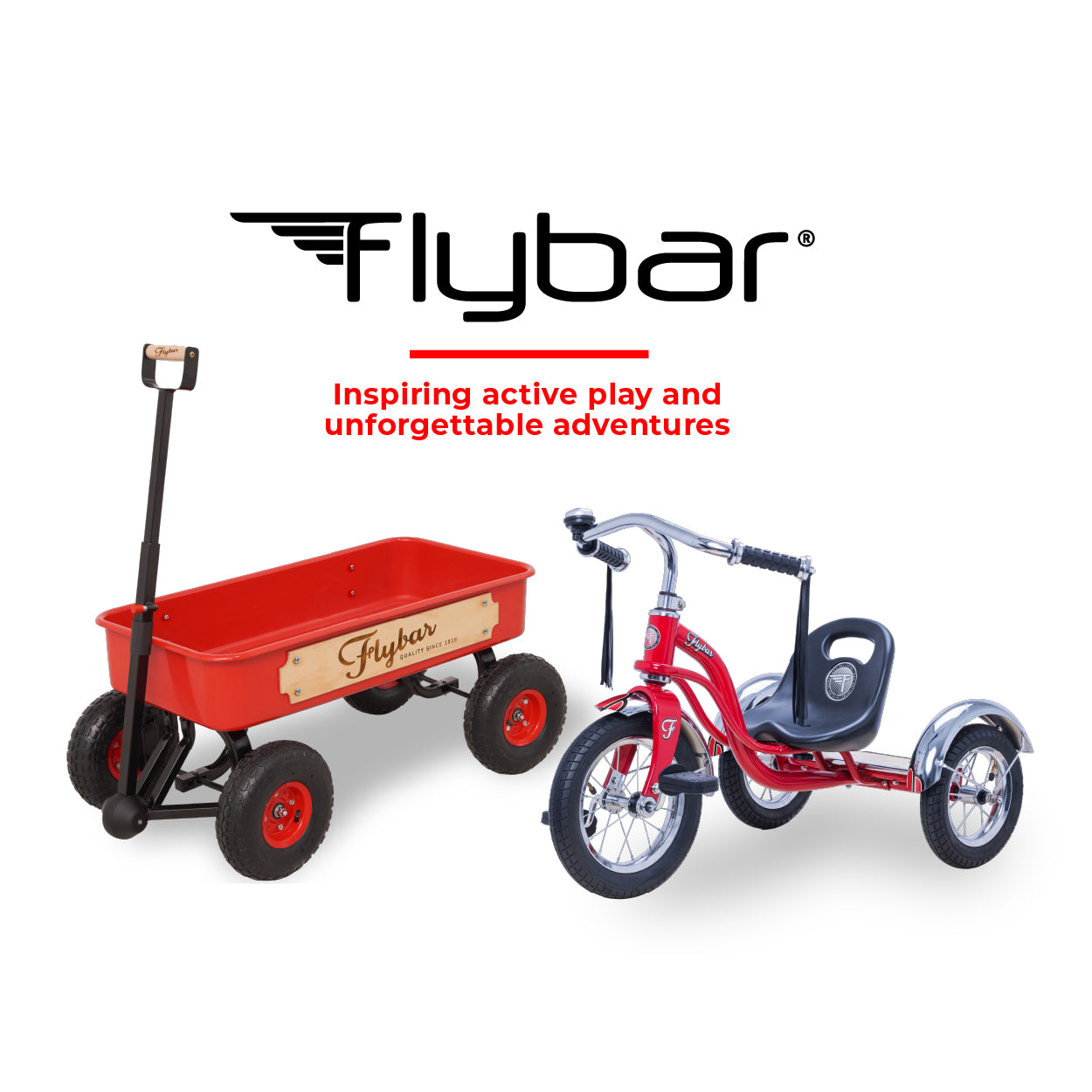 Flybar Red Wagon