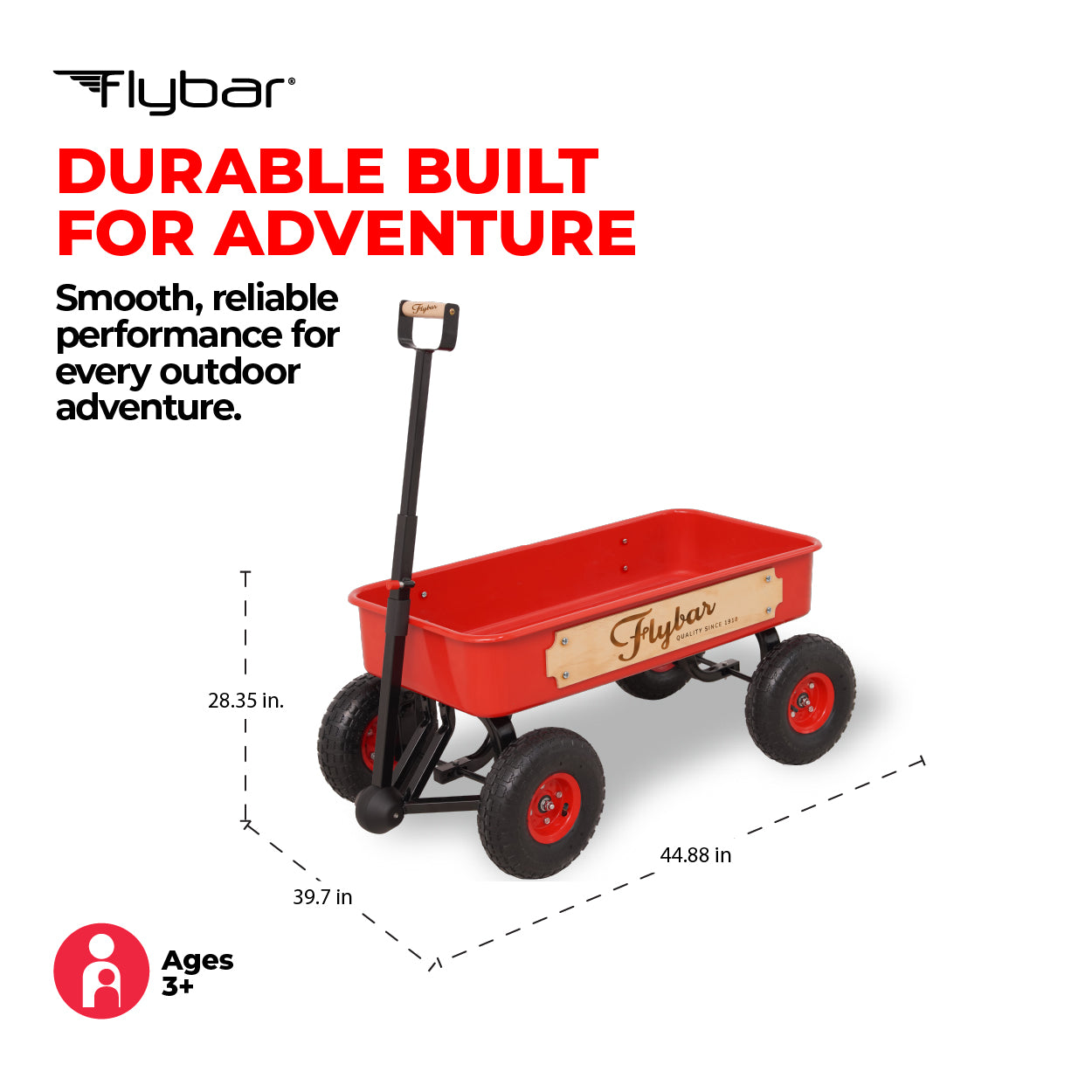 Flybar Red Wagon