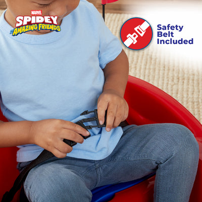 Flybar 6V Marvel Spidey Bumper Car Ride On Toy
