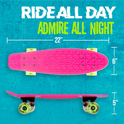 22" Plastic Cruiser Skateboard