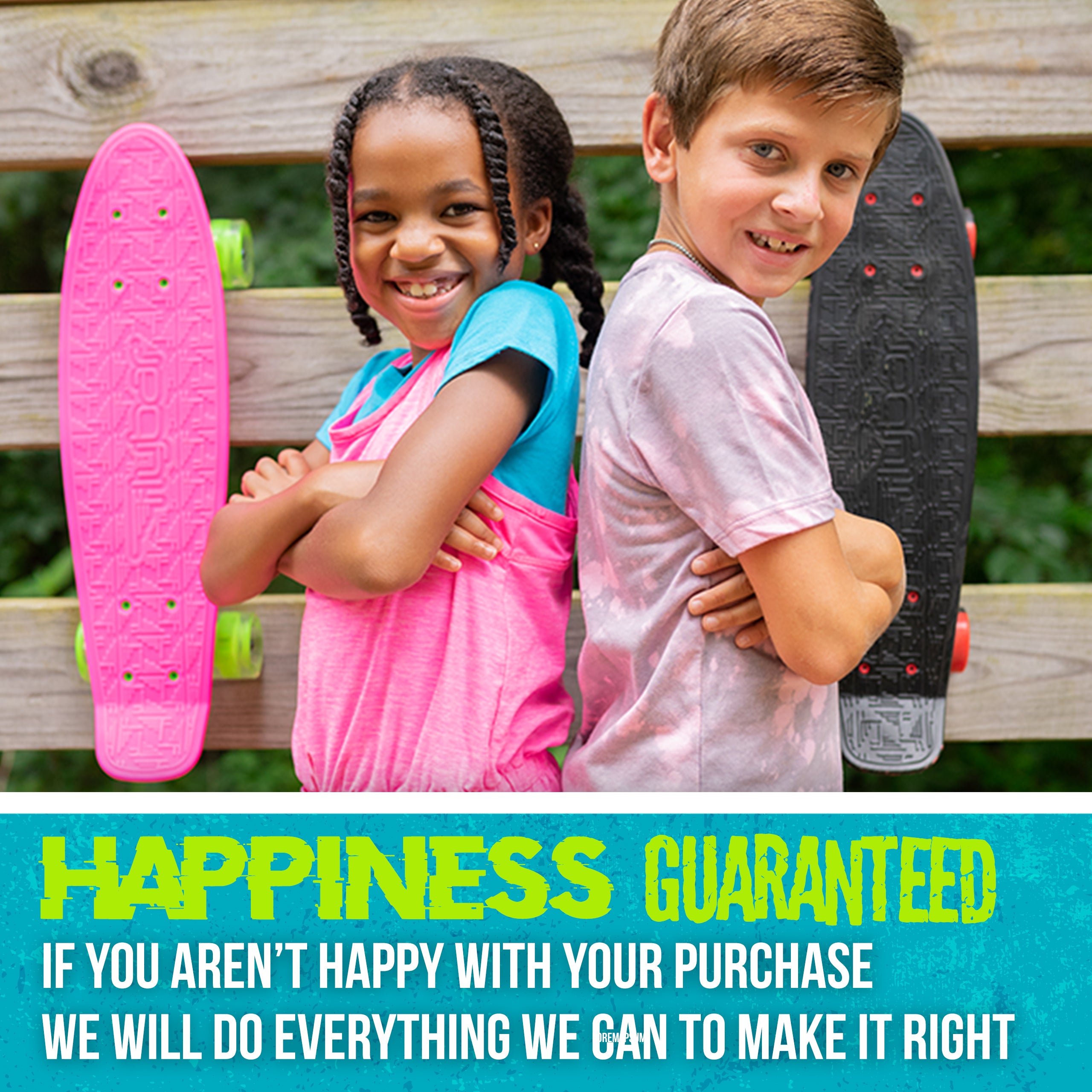 22" Plastic Cruiser Skateboard