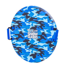 Flybar Kids 26” Foam Disc Snow Sled with Slick Bottom & PE Core Build, Holds Up To 110 Lbs