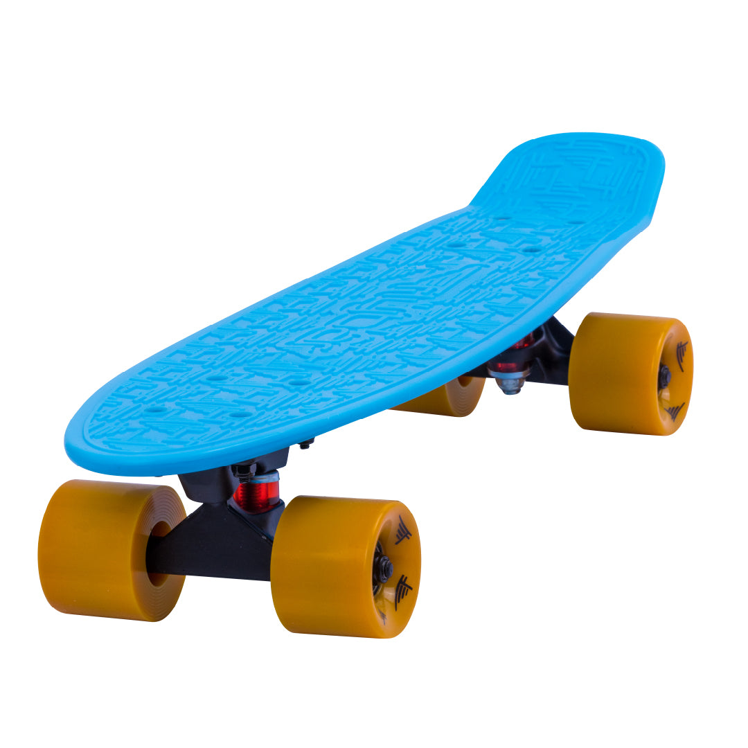 Flybar 22 Inch Kids Skateboard – Mini Cruiser Skateboards for Kids Ages 6-12, Outdoor Toys, Lightweight, Durable, Non-Slip Deck, ABEC-7 Bearings, Holds up to 175 lbs