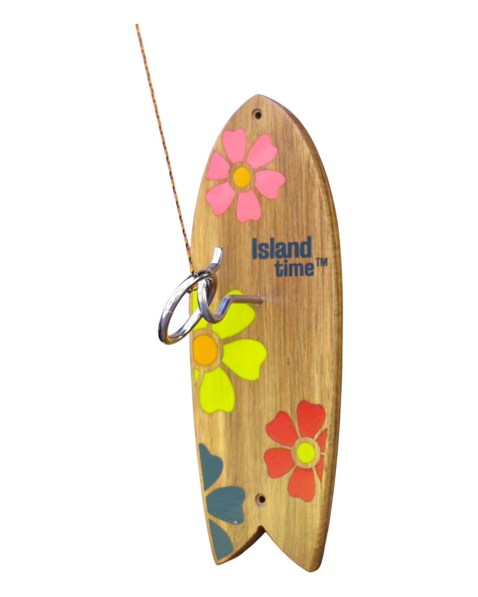 Island Time Sports Ring Toss Game - Outdoor Yard Beach Games for Adults and Family, Hook and Ring Games with String and Hooks for Indoor/Outdoor Use