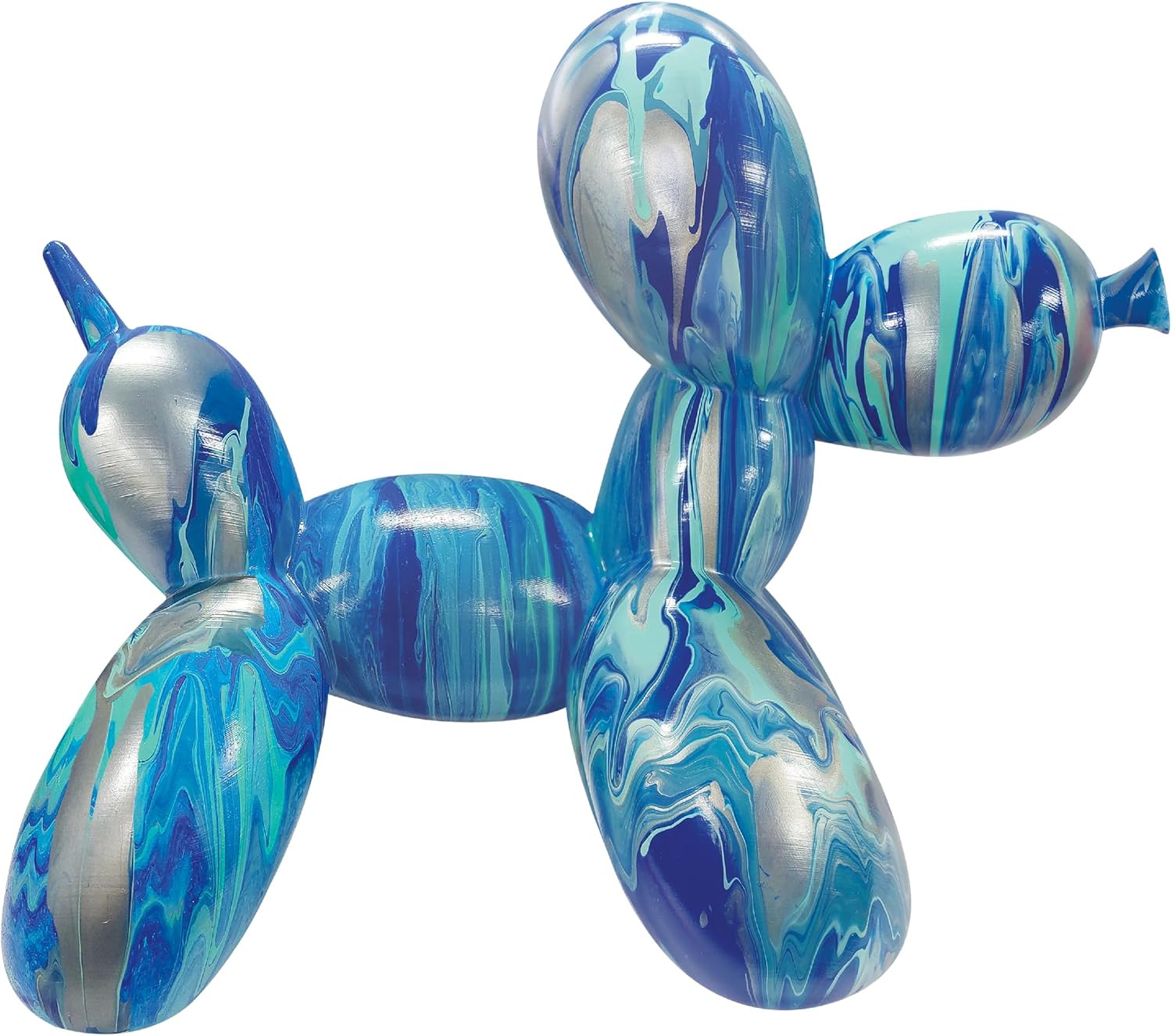 Pour Palz DIY Paint Pouring Kit - 1 XL Bear Figurine - Create Unique Marbled Art