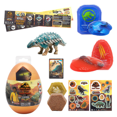 Jurassic World Captivz Surprise Egg Playset for Kids Ages 3+