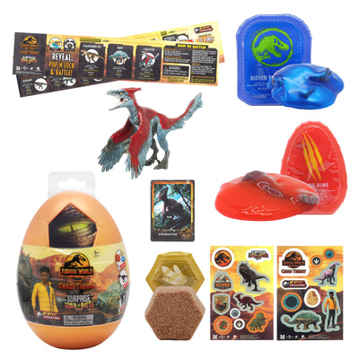 Jurassic World Captivz Surprise Egg Playset for Kids Ages 3+