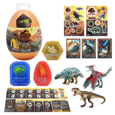 Jurassic World Captivz Surprise Egg Playset for Kids Ages 3+