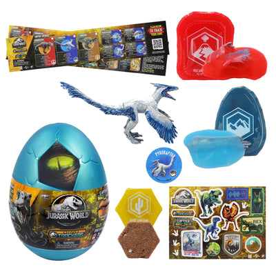 Jurassic World Captivz Surprise Egg Playset for Kids Ages 3+