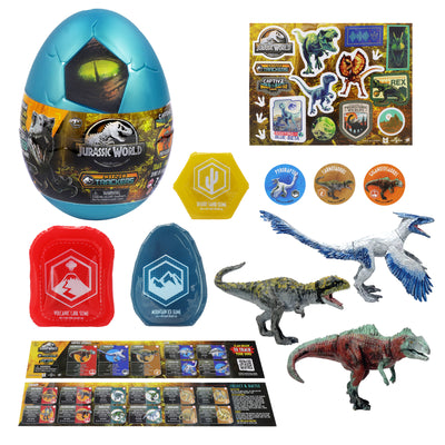Jurassic World Captivz Surprise Egg Playset for Kids Ages 3+