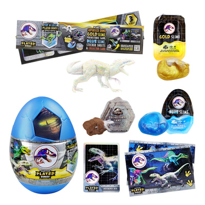 Jurassic World Captivz Surprise Egg Playset for Kids Ages 3+