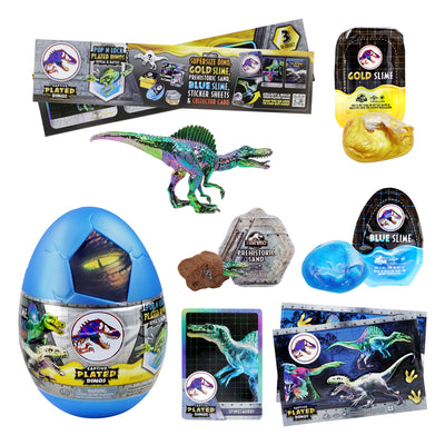 Jurassic World Captivz Surprise Egg Playset for Kids Ages 3+