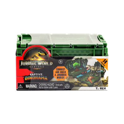 Jurassic World Dinorama Dinosaur Toys Playset for Kids Ages3+
