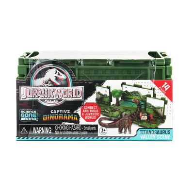 Jurassic World Dinorama Dinosaur Toys Playset for Kids Ages3+