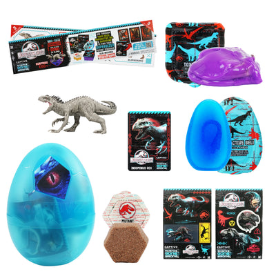Jurassic World Captivz Surprise Egg Playset for Kids Ages 3+