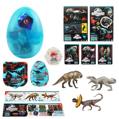 Jurassic World Captivz Surprise Egg Playset for Kids Ages 3+