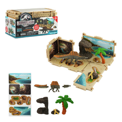 Jurassic World Dinorama Dinosaur Toys Playset for Kids Ages3+