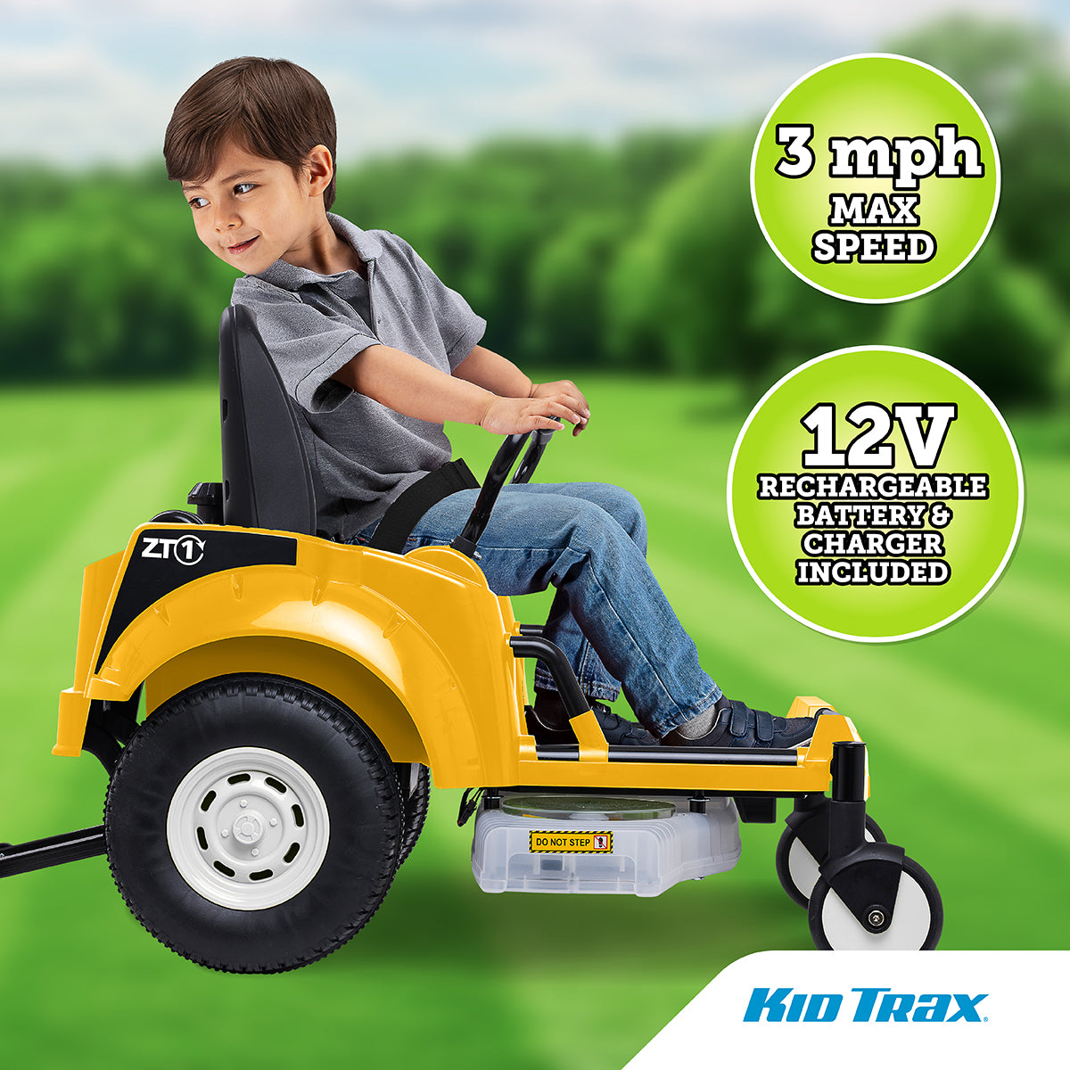 Kid Trax 12V Zero Turn Mower