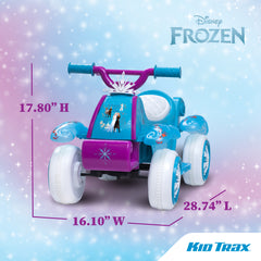 Kid Trax Toddler Disney Frozen 2 Electric Quad Ride On Toy