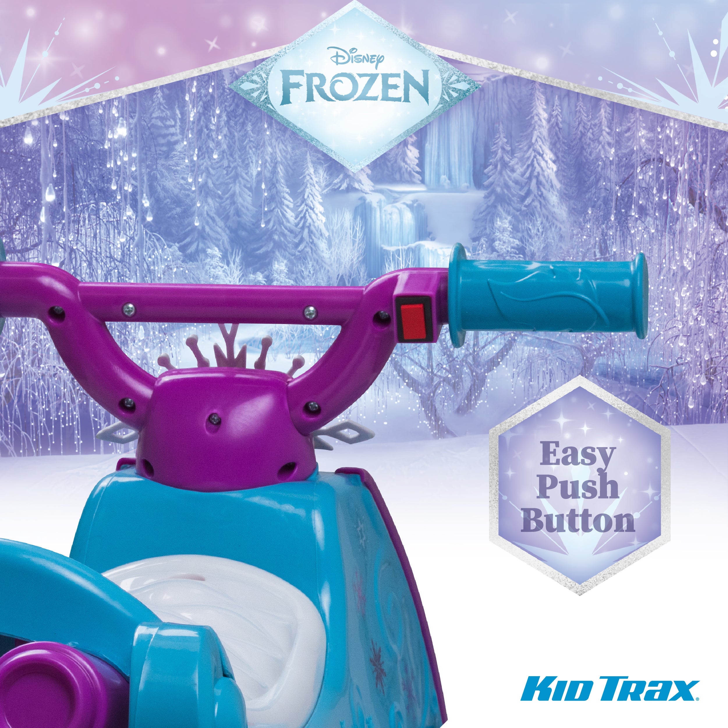 Kid Trax Toddler Disney Frozen 2 Electric Quad Ride On Toy